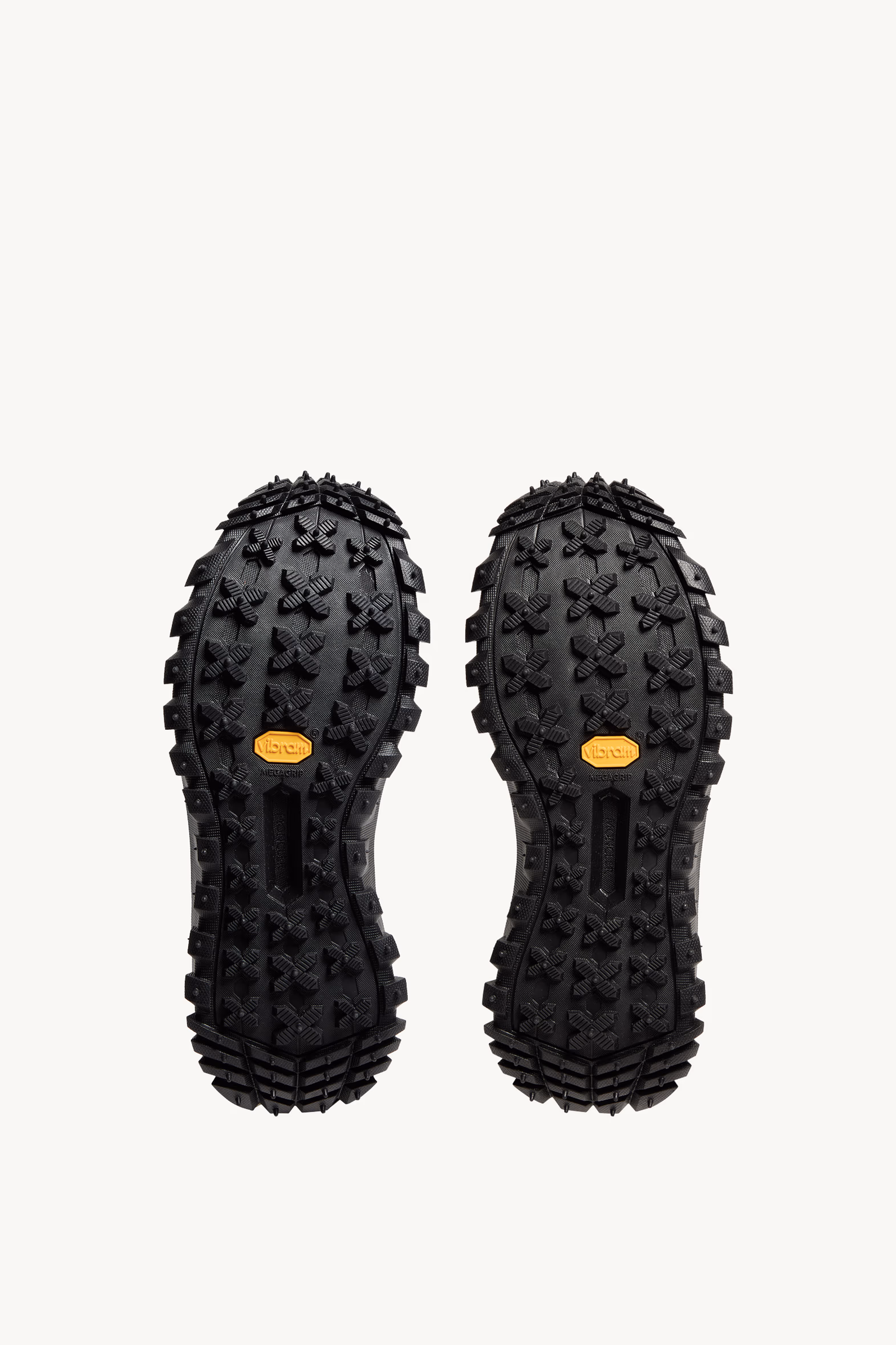 Trailgrip Leather Loafers Men Black Moncler 7